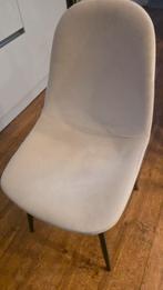 4x eetkamerstoelen beige, Ophalen, Zo goed als nieuw, Overige kleuren, Vier