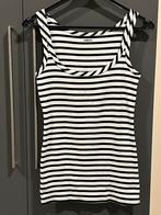Marccain zwart/wittw top, mt N2 = 36, Zwart, Ophalen of Verzenden, Zo goed als nieuw, Maat 36 (S)