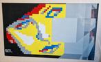 Pixel Art Schilderij - 1987 Evert Jan Monroy, Ophalen of Verzenden