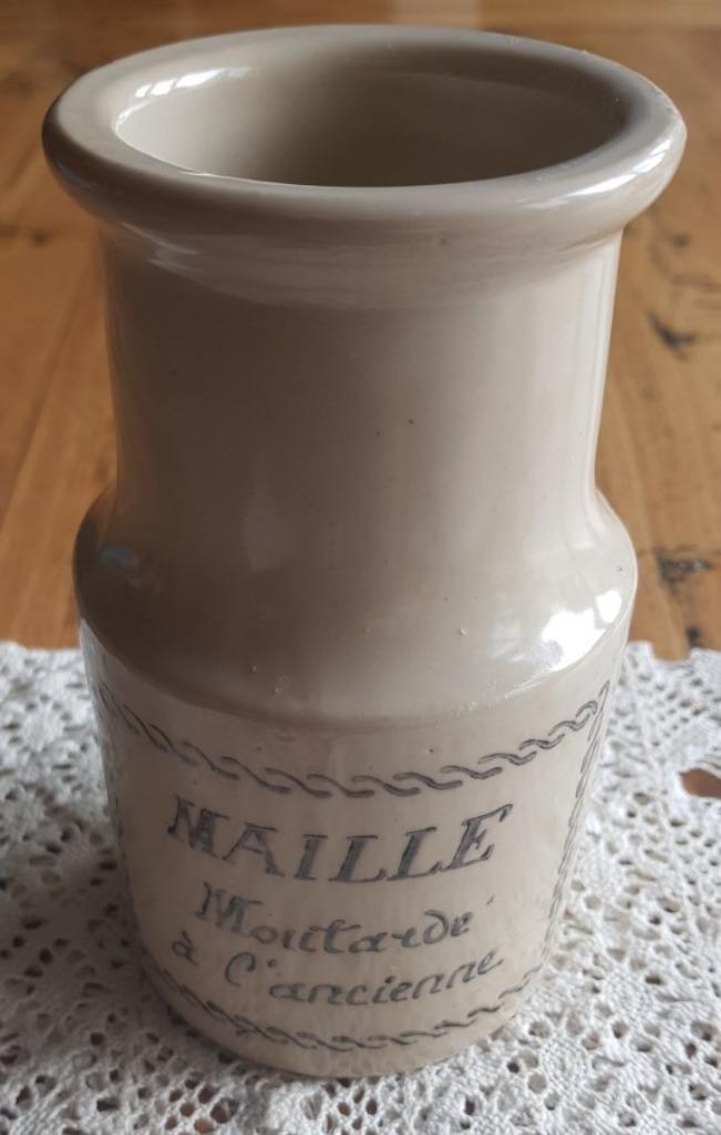 Frans brocante mosterdpotje Maille Moutarde a l'ancienne, Antiek en Kunst, Curiosa en Brocante, Ophalen of Verzenden