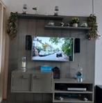 Mooie steigerhouten wand tv-meubel te koop, 150 tot 200 cm, 25 tot 50 cm, 150 tot 200 cm, Gebruikt