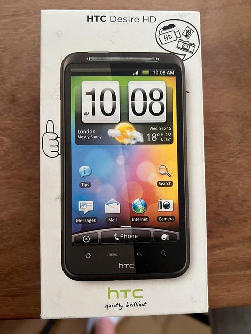 HTC Desire HD, Telecommunicatie, Mobiele telefoons | HTC, Zo goed als nieuw, HTC, Zwart, Ophalen of Verzenden