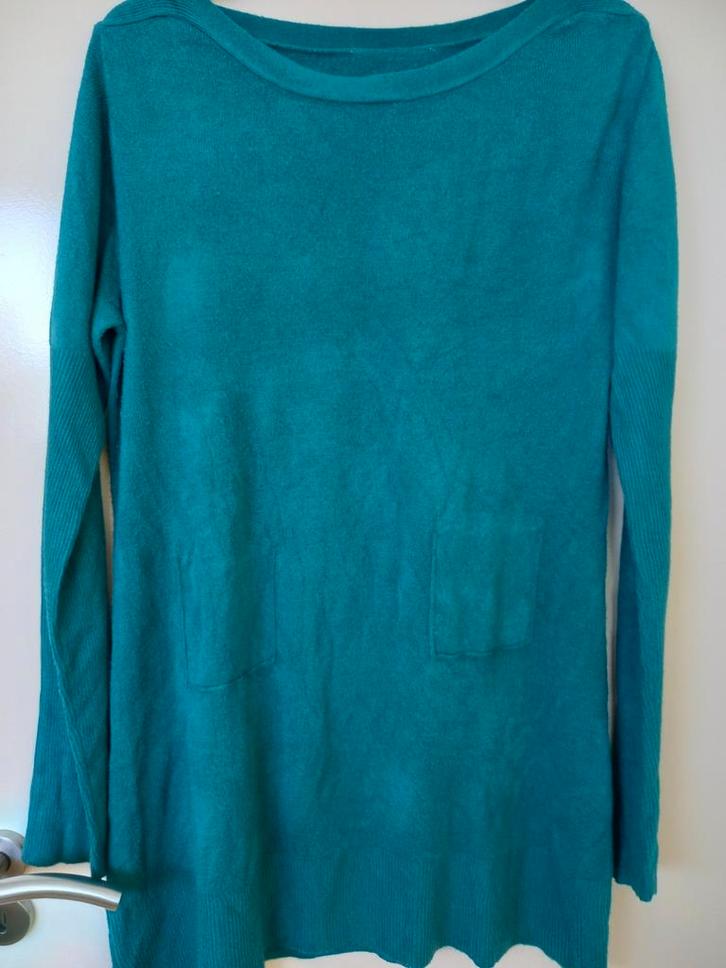 Groene lange trui maat XXL , 44-46, met lange mouwen, bootha, Kleding | Dames, Grote Maten, Gedragen, Trui of Vest, Groen, Ophalen of Verzenden