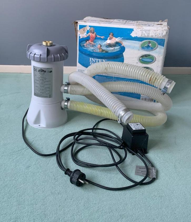 INTEX Filterpomp voor zwembad FP 604G, Tuin en Terras, Zwembad-toebehoren, Gebruikt, Zwembadpomp, Ophalen of Verzenden