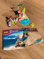 Lego friends 41306 mia’s strandscooter, Ophalen of Verzenden, Zo goed als nieuw, Complete set, Lego