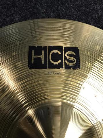 Meinl HCS hi hat en crash beschikbaar voor biedingen