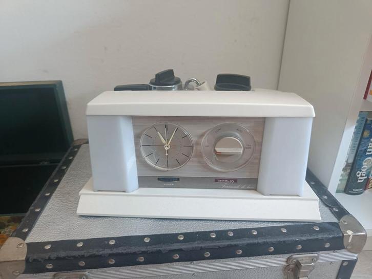 Engelse thee machine/wekker, Antiek en Kunst, Curiosa en Brocante, Ophalen