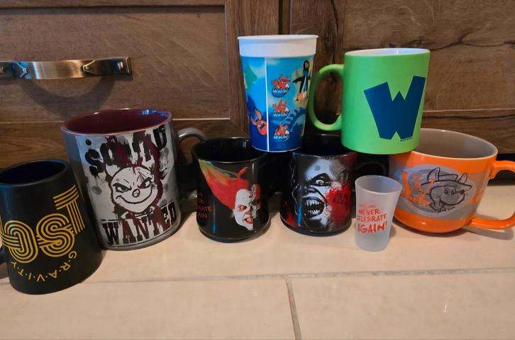 Themapark Mokken Collectie - 30 Stuks efteling toverland, Huis en Inrichting, Keuken | Servies, Kop(pen) en/of Schotel(s), Overige stijlen