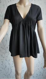 SILVIAN HEACH Zwarte Zomers Top maat XS=S/M (Nieuw), Zwart, Nieuw, Ophalen of Verzenden, Korte mouw