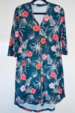 Tuniek/jurk travelstof Hawaii Angelle Milan, Angelle Milan, Maat 42/44 (L), Lange mouw, Gedragen