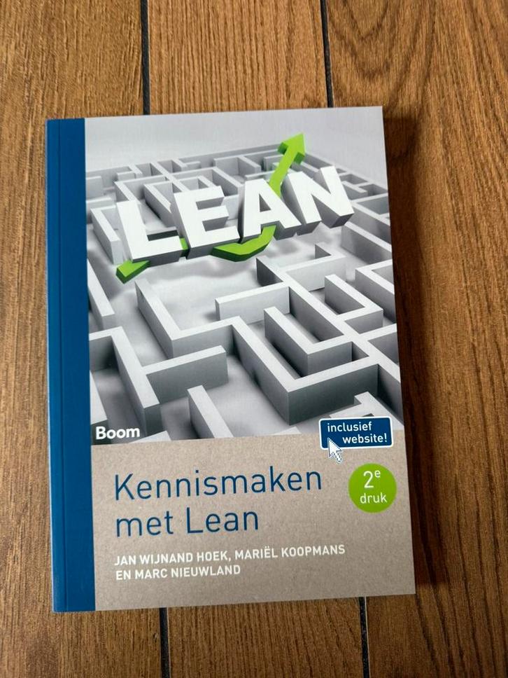 Marc Nieuwland - Kennismaken met Lean, Boeken, Wetenschap, Zo goed als nieuw, Ophalen of Verzenden