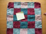 eigen gemaakte patchwork kussenhoezen en kussens, Ophalen of Verzenden, Nieuw, Overige kleuren, Vierkant