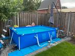 Intex metal frame zwembad zeer compleet 200x300x75 cm, Ophalen, Opzetzwembad, 200 tot 400 cm, Rechthoekig