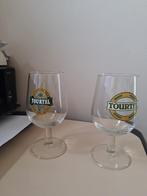 2 glazen tourtel, Ophalen of Verzenden, Zo goed als nieuw, Glas