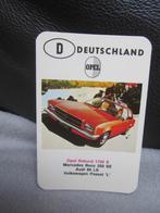 autokaartje  OPEL REKORD 1700 S, Ophalen of Verzenden, Zo goed als nieuw, Auto's