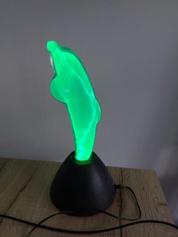 Plasma dolfijn lamp groen beschikbaar voor biedingen