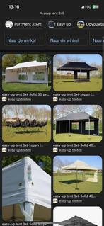 GEZOCHT!! e-zup / EZUP partytent 3x3 of 3x6, Tuin en Terras, Ophalen, Zo goed als nieuw, Minder dan 5 meter