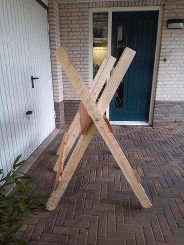 zaagbok opvouwbaar hout stevig beschikbaar voor biedingen