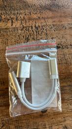 USB Lightning koppelstuk, Ophalen of Verzenden, Nieuw, Snoer of kabel, Apple iPhone