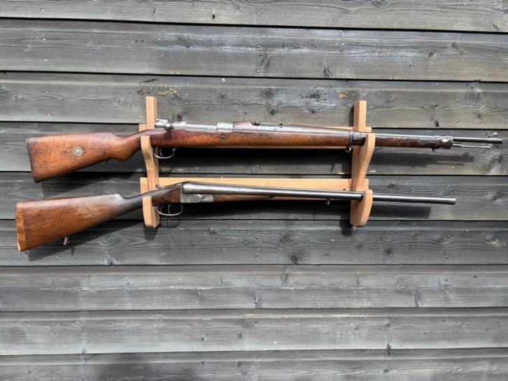 Wand rek TBV Geweer, Zwartkruit, Airsoft, Jacht, schietsport, Verzamelen, Militaria | Algemeen, Overige soorten, Kunstobject, Nederland