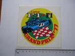 sticker CANON F1 formule 1 auto race GP grand prix 1977, Verzamelen, Stickers, Verzenden