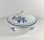 Gien Ceres soupière terrine met deksel blauw, Antiek en Kunst, Ophalen of Verzenden