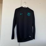 FC Barcelona trainingstrui L – Nike zwart/turquoise, Maat 52/54 (L), Zwart, Nike, Ophalen of Verzenden