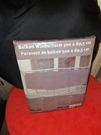 Nieuw Grijs Balkon Wind Scherm Balkonscherm 500 X 69,5 cm, Nieuw, Ophalen of Verzenden