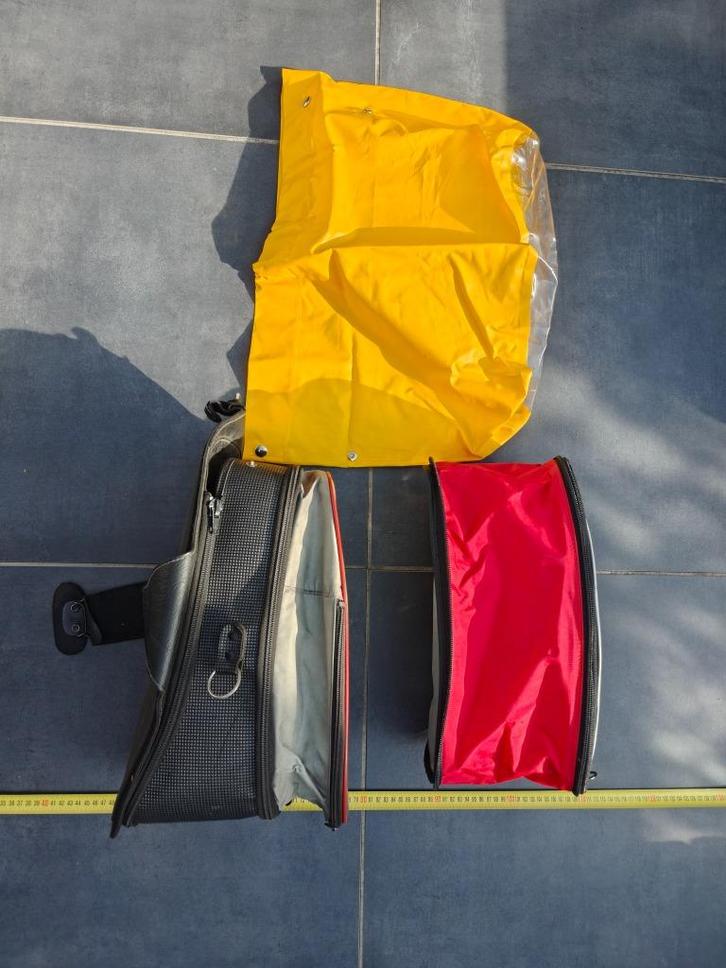 Originele BMW tanktas tbv k-serie K75 / K100 incl extra's, Motoren, Accessoires | Koffers en Tassen, Gebruikt, Ophalen of Verzenden
