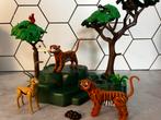 Playmobil tijger set met springbok en bot op berg, Ophalen of Verzenden, Zo goed als nieuw