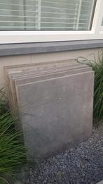 Tegels 80x80 10st Belgisch hardsteen, Ophalen, Gebruikt, 5 tot 10 m², Natuursteen