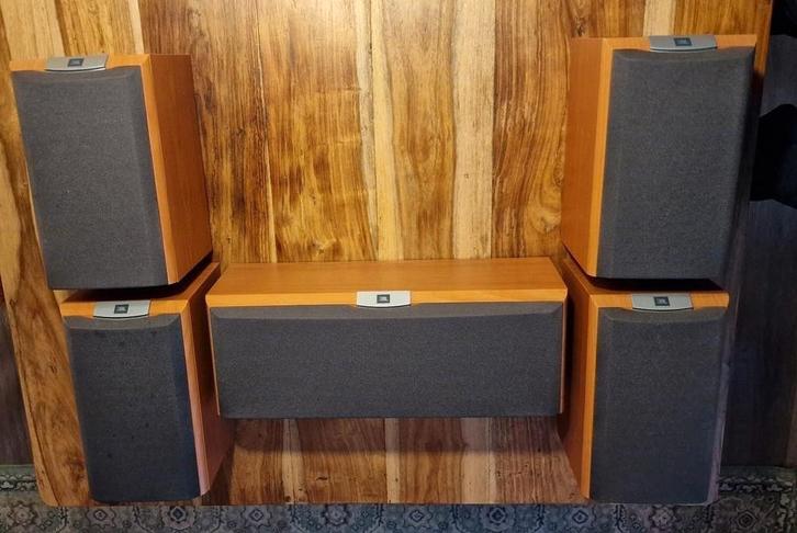 JBL scs 178 sat surround speakers, Audio, Tv en Foto, Luidsprekers, Zo goed als nieuw, Surroundset zonder subwoofer, 60 tot 120 watt