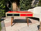 Vintage ladekastje kast salontafeltje, Huis en Inrichting, Tafels | Salontafels, Ophalen, Gebruikt, 50 tot 100 cm, Minder dan 50 cm