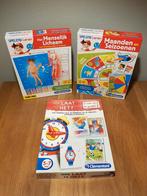 3 Clementoni spelend leren spelletjes, Ophalen of Verzenden, Gebruikt