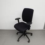 Viasit bureaustoel met nieuwe stoffering, Ophalen, Gebruikt, Zwart