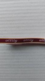 Sierband met de tekst: Oilily (roze), Ophalen of Verzenden, Nieuw, Lint, Band of Elastiek