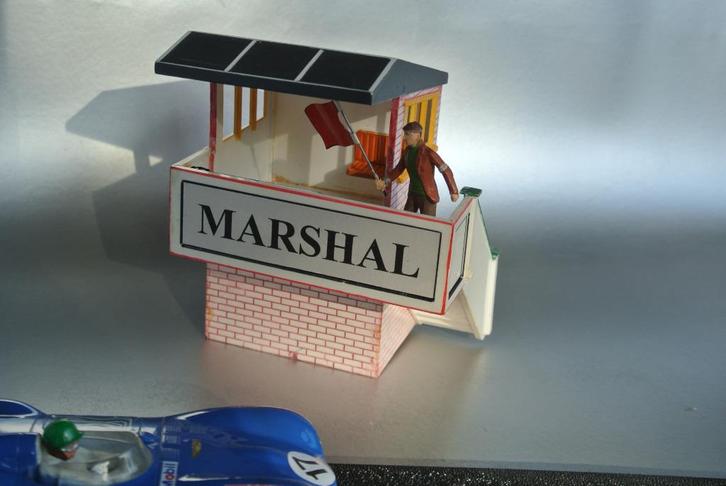 Scalextric Marshal's Hut 'Kit' uit 1964, voor autoracebaan, Kinderen en Baby's, Speelgoed | Racebanen, Gebruikt, Elektrisch, Overige merken