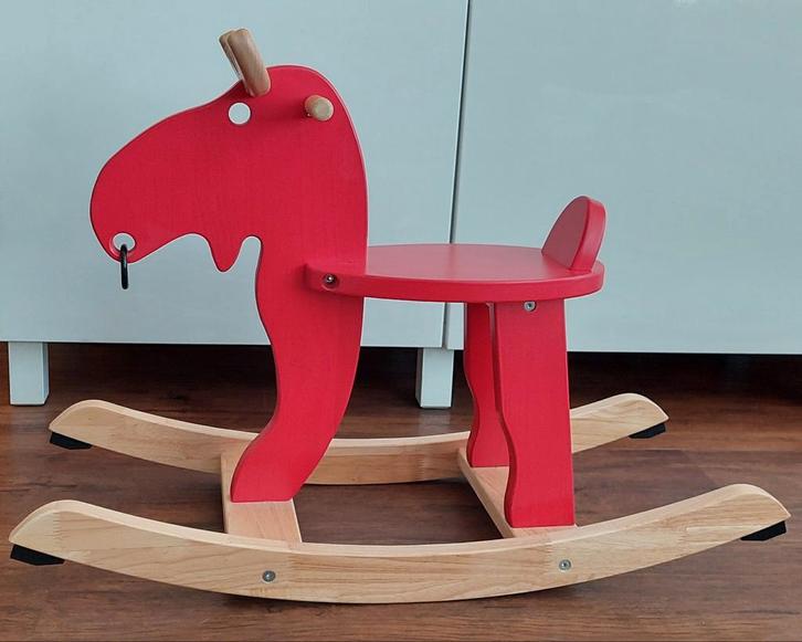 IKEA Ekorre Schommel Eland - Zo Goed Als Nieuw!, Kinderen en Baby's, Speelgoed | Hobbelfiguren, Zo goed als nieuw, Ophalen