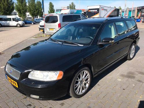 Volvo V70 2.4 2007 sport editie Nwe distributie, Auto's, Volvo, V70, ABS, Achteruitrijcamera, Adaptieve lichten, Adaptive Cruise Control