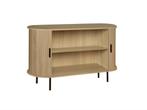 by fonQ basic Panel Dressoir - B 120 cm Eiken | Van €349, nu, Byfonq, 100 tot 150 cm, Byfonq, Nieuw