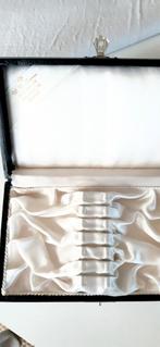 Jaren 50 Cassette voor 6 Gebakvorkjes of theelepeltjes, Ophalen of Verzenden