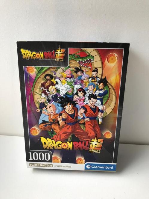 Clementoni puzzel – Dragon Ball z Super – 1000 stukjes, Hobby en Vrije tijd, Denksport en Puzzels, Zo goed als nieuw, Legpuzzel