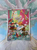 Pokemon temporal forces minccino illustration 182/162, Ophalen of Verzenden, Nieuw, Losse kaart, Foil