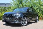 Audi Q3 Sportback 45 TFSI e S-Line | Panoramadak | Camera |, Zwart, Leder en Stof, Zwart, Nieuw