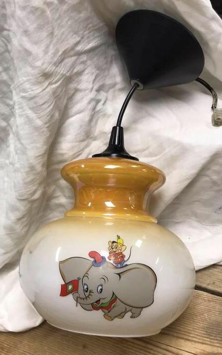 vintage biggetjes dombo hertje stampertje Walt Disney lamp, Verzamelen, Disney, Ophalen of Verzenden