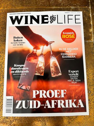 Tijdschrift Wine Life nummer 95 zomer 2025 beschikbaar voor biedingen