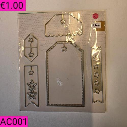 Snijmallen Action, Hobby en Vrije tijd, Scrapbooking, Zo goed als nieuw, Frame of Mal, Overige merken, Ophalen of Verzenden