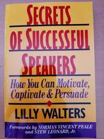 Secrets of Successful Speakers Motivate, Captivate, Persuade, Ophalen, HBO, Zo goed als nieuw, Lilly Walters