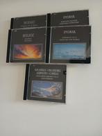 5 cd's Mozart Dvorak Berlioz, Ophalen of Verzenden, Classicisme, Zo goed als nieuw, Overige typen