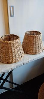 Rieten lampenkappen, Ophalen, Gebruikt, Rond